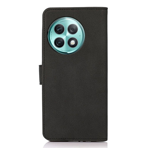 KHAZNEH For OnePlus Ace 2 Pro 5G Textured Wallet Stand Cover Magnetic Closure PU Leather Smartphone Case