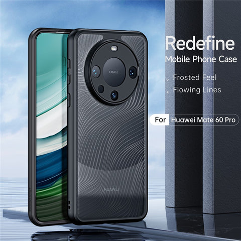 DUX DUCIS Aimo Series for Huawei Mate 60 Pro Phone Case Matte TPU Frame + PC Phone Shell Cover (REACH Certification)