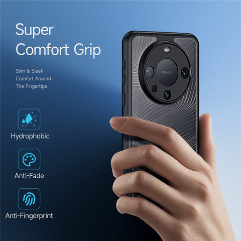 DUX DUCIS Aimo Series for Huawei Mate 60 Pro Phone Case Matte TPU Frame + PC Phone Shell Cover (REACH Certification)