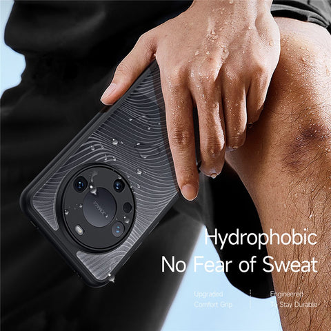 DUX DUCIS Aimo Series for Huawei Mate 60 Pro Phone Case Matte TPU Frame + PC Phone Shell Cover (REACH Certification)