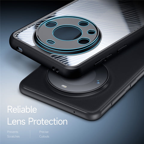 DUX DUCIS Aimo Series for Huawei Mate 60 Pro Phone Case Matte TPU Frame + PC Phone Shell Cover (REACH Certification)