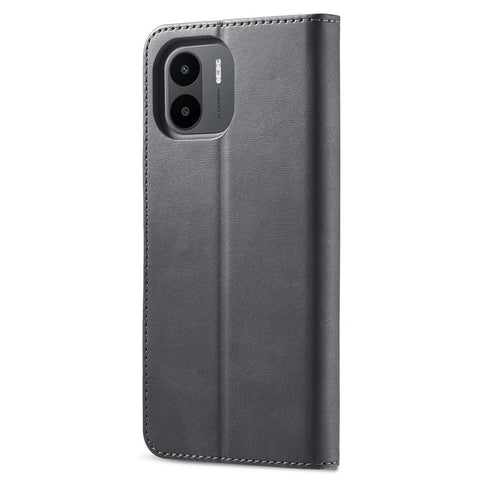 LC.IMEEKE For Xiaomi Redmi A1 4G / A2 4G Wallet Phone Case Calf Texture Stand Leather Phone Cover