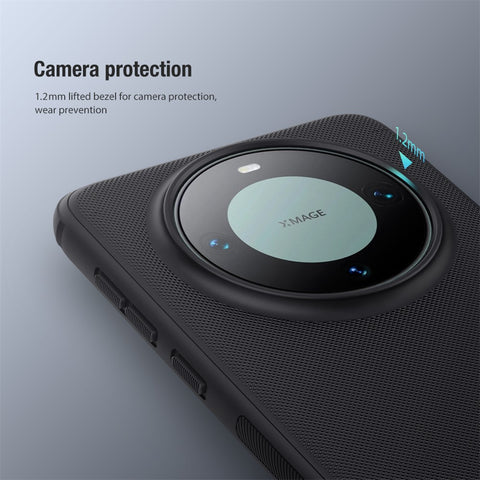 NILLKIN Super Frosted Shield Pro Phone Case for Huawei Mate 60 Pro Matte PC+TPU Phone Back Cover