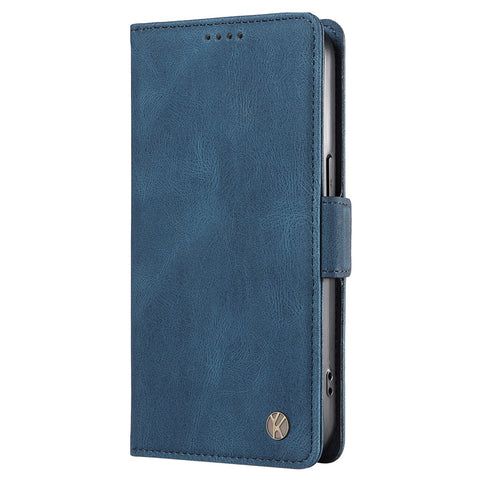 YIKATU YK-005 For Oppo A78 4G PU Leather Wallet Phone Case Skin-touch Stand Flip Cover