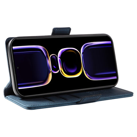 YIKATU YK-005 PU Leather Case for Xiaomi Redmi K60 5G / K60 Pro 5G / Poco F5 Pro 5G , Skin-touch Wallet Stand Phone Cover