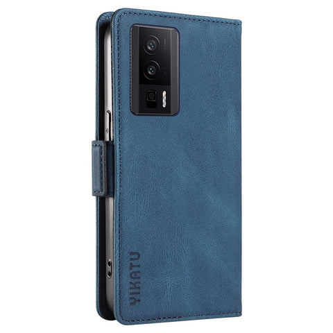 YIKATU YK-005 PU Leather Case for Xiaomi Redmi K60 5G / K60 Pro 5G / Poco F5 Pro 5G , Skin-touch Wallet Stand Phone Cover