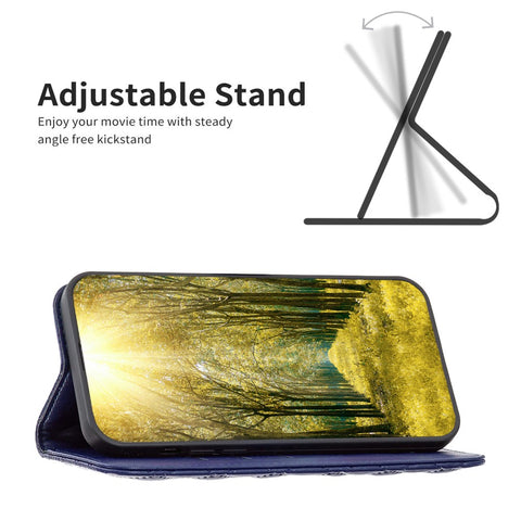 BINFEN COLOR BF Style-16 For Huawei Mate 60 Pro / Mate 60 Pro+ Phone Leather Case Card Holder Stand Cover
