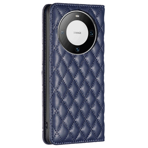 BINFEN COLOR BF Style-16 For Huawei Mate 60 Pro / Mate 60 Pro+ Phone Leather Case Card Holder Stand Cover