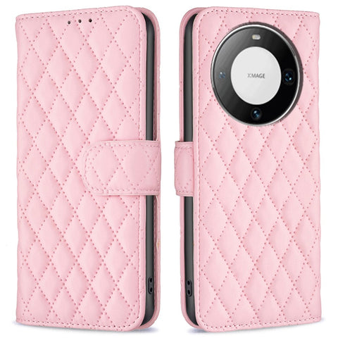 BINFEN COLOR BF Style-14 for Huawei Mate 60 Pro / Mate 60 Pro+ Phone Case Imprinted Leather Wallet Stand Cover