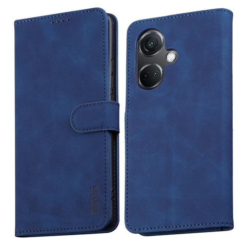 AZNS For OnePlus Nord CE3 5G / Oppo K11 5G PU Leather Cell Phone Case Slim-Fit Shell Stand Wallet Phone Cover