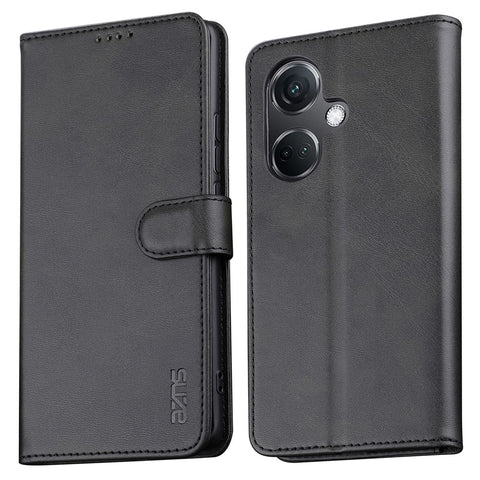 AZNS For OnePlus Nord CE3 5G / Oppo K11 5G PU Leather Cell Phone Case Slim-Fit Shell Stand Wallet Phone Cover