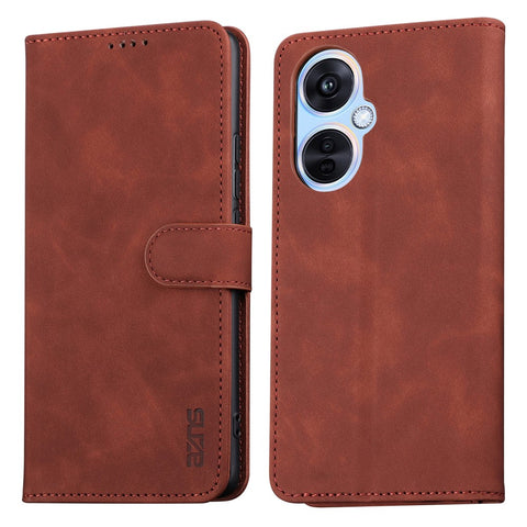AZNS For Oppo K11x 5G Slim-Fit PU Leather Phone Case Stand Wallet Mobile Phone Cover