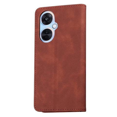 AZNS For Oppo K11x 5G Slim-Fit PU Leather Phone Case Stand Wallet Mobile Phone Cover