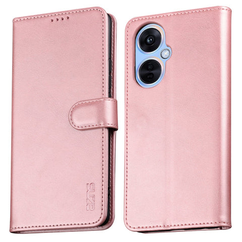 AZNS For Oppo K11x 5G Slim-Fit PU Leather Phone Case Stand Wallet Mobile Phone Cover