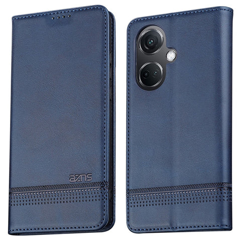 AZNS For Oppo K11 5G / OnePlus Nord CE3 5G Cellphone Cover PU Leather Flip Wallet Stand Case Phone Shell