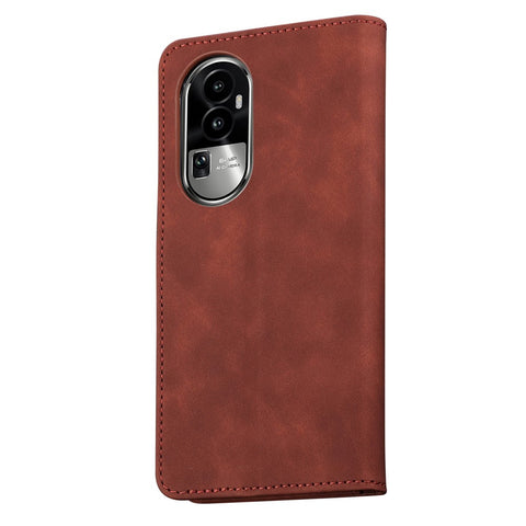 AZNS For Oppo Reno10 5G (Global) / Reno10 Pro 5G (Global) Anti-scratch PU Leather Case Stand Wallet Phone Cover