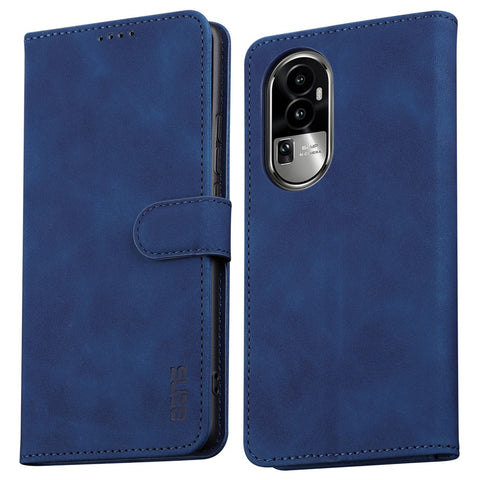 AZNS For Oppo Reno10 5G (Global) / Reno10 Pro 5G (Global) Anti-scratch PU Leather Case Stand Wallet Phone Cover