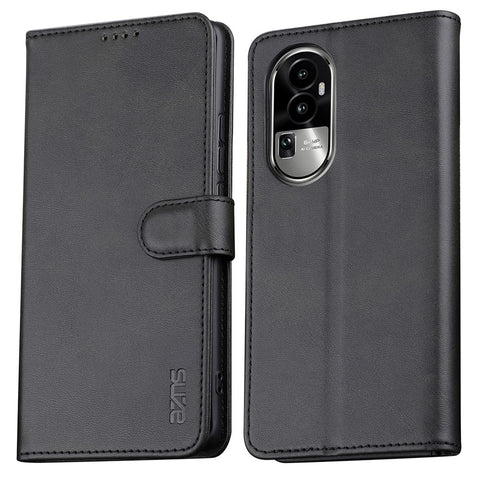 AZNS For Oppo Reno10 5G (Global) / Reno10 Pro 5G (Global) Anti-scratch PU Leather Case Stand Wallet Phone Cover