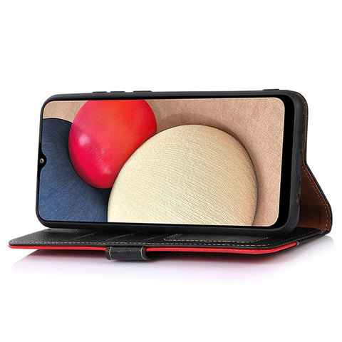 KHAZNEH RFID Blocking Wallet Case for Huawei Mate 60 Pro Litchi Texture PU Leather Phone Cover