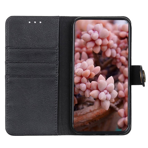 KHAZNEH For Huawei Mate 60 Pro PU Leather Wallet Cover Cowhide Texture Phone Case with Stand