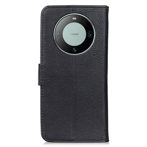 KHAZNEH For Huawei Mate 60 Pro PU Leather Wallet Cover Cowhide Texture Phone Case with Stand