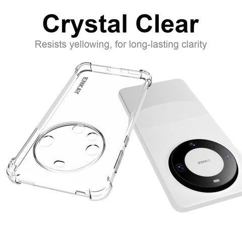 ENKAY HAT PRINCE For Huawei Mate 60 Pro Phone Case Anti-slip Strip Edge TPU Phone Cover