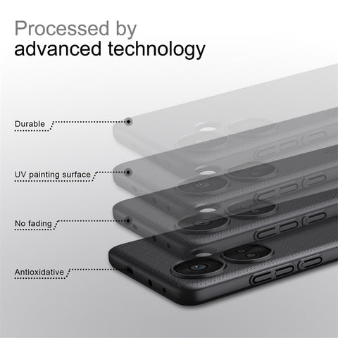 NILLKIN Frosted Shield for OnePlus Nord CE3 5G / Oppo K11 5G Hard PC Phone Case Dustproof Matte Back Cover