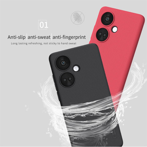 NILLKIN Frosted Shield for OnePlus Nord CE3 5G / Oppo K11 5G Hard PC Phone Case Dustproof Matte Back Cover