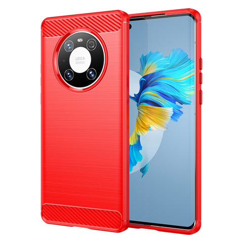 For Huawei Mate 40E Pro / Mate 40 Pro 5G / 4G Case Anti-scratch Brushed TPU Cell Phone Cover