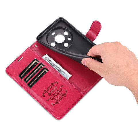 AZNS For Huawei Mate 60 Pro Case PU Leather Full Protection Wallet Phone Cover