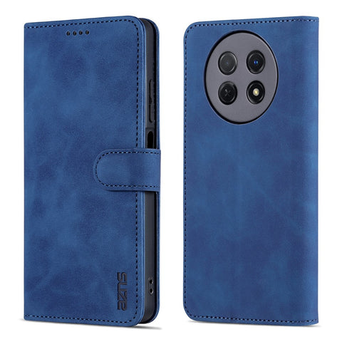AZNS For Huawei nova Y91 4G / Enjoy 60X Leather Case Anti-Fall Phone Shell Flip Stand Wallet Cover