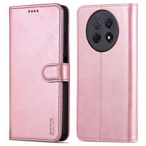AZNS For Huawei nova Y91 4G / Enjoy 60X Leather Case Anti-Fall Phone Shell Flip Stand Wallet Cover