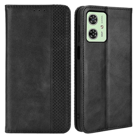 For Motorola Moto G54 5G / G54 Power 5G / G64 5G / G64y 5G Case Retro PU Leather Wallet Flip Stand Phone Cover