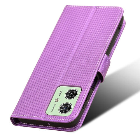 For Motorola Moto G54 5G / G54 Power 5G / G64 5G / G64y 5G Case Stand Diamond Texture Leather Shell Wallet Phone Cover