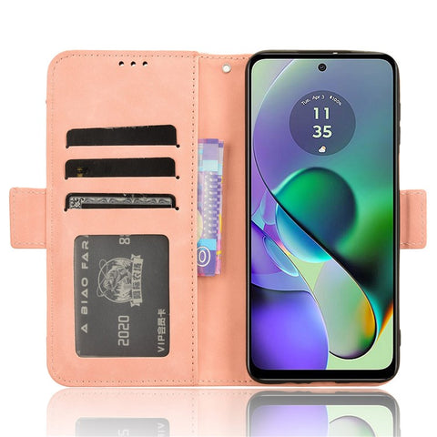 For Motorola Moto G54 5G / G54 Power 5G / G64 5G / G64y 5G Case PU Leather Wallet Folding Stand Phone Cover