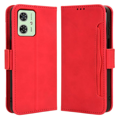 For Motorola Moto G54 5G / G54 Power 5G / G64 5G / G64y 5G Case PU Leather Wallet Folding Stand Phone Cover