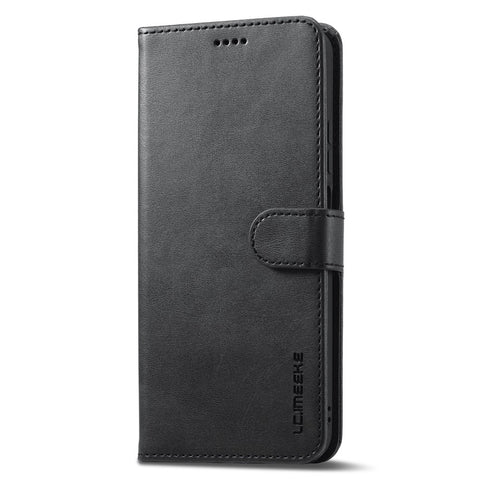 LC.IMEEKE Phone Shell for Oppo A78 4G Case PU Leather Stand Wallet Cover