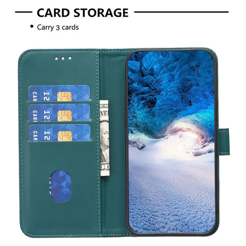 BINFEN COLOR BF17 For Motorola Edge 40 Neo 5G Phone Case PU Leather Wallet Cover