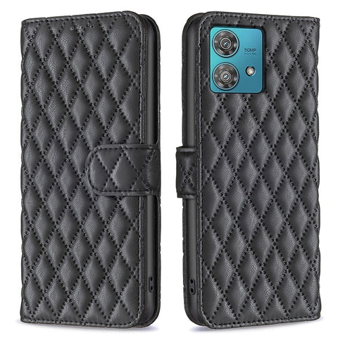 BINFEN COLOR BF Style-14 For Motorola Edge 40 Neo 5G Leather Case Wallet Phone Cover