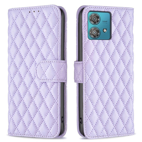 BINFEN COLOR BF Style-14 For Motorola Edge 40 Neo 5G Leather Case Wallet Phone Cover