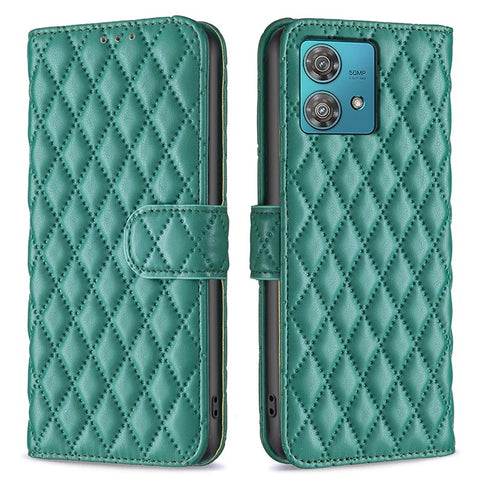 BINFEN COLOR BF Style-14 For Motorola Edge 40 Neo 5G Leather Case Wallet Phone Cover