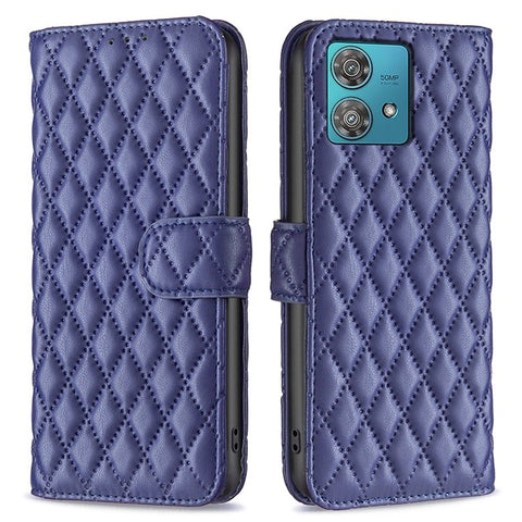 BINFEN COLOR BF Style-14 For Motorola Edge 40 Neo 5G Leather Case Wallet Phone Cover