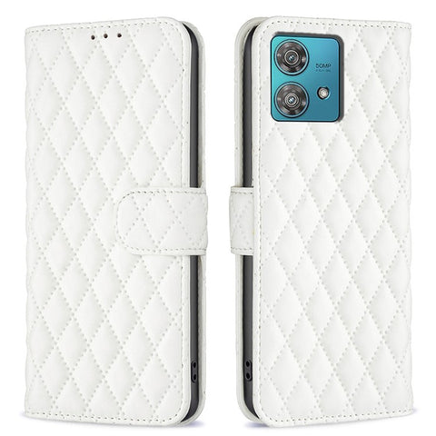 BINFEN COLOR BF Style-14 For Motorola Edge 40 Neo 5G Leather Case Wallet Phone Cover
