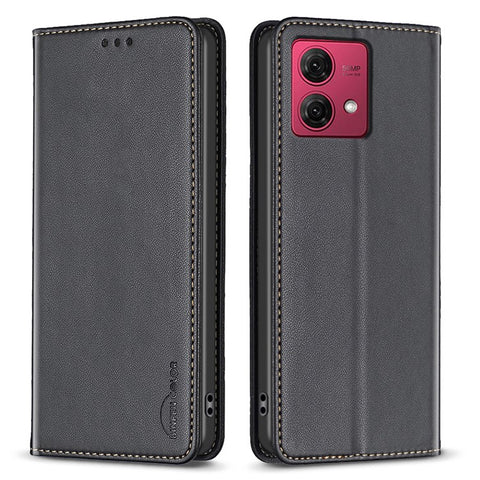 BINFEN COLOR BF18 For Motorola Moto G84 5G Case PU Leather Card Slots Phone Cover Shell