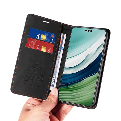 BETOPNICE 003 For Huawei Mate 60 Pro Case Magnetic Closing Leather Wallet Phone Cover