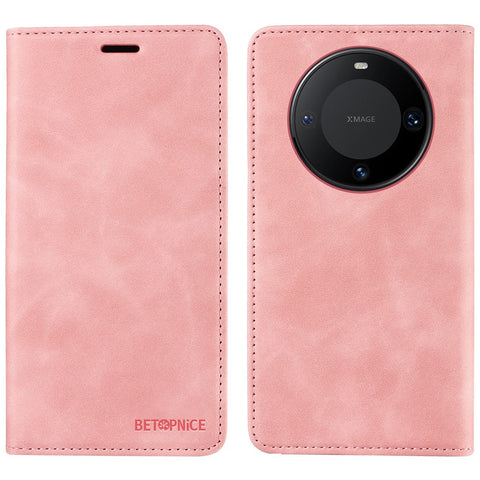 BETOPNICE 003 For Huawei Mate 60 Pro Case Magnetic Closing Leather Wallet Phone Cover
