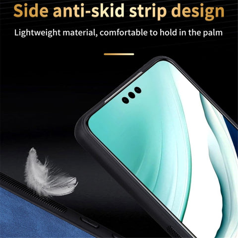 AZNS For Huawei Mate 60 Case Anti-Scratch Phone Shell Imprinted PU Leather+TPU Phone Back Cover