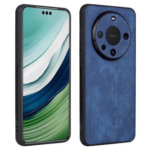 AZNS For Huawei Mate 60 Case Anti-Scratch Phone Shell Imprinted PU Leather+TPU Phone Back Cover