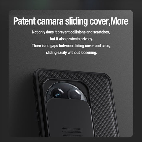 NILLKIN CamShield Pro Series For OnePlus Ace 2 Pro 5G Case Slide Camera Lid PC+TPU Phone Cover