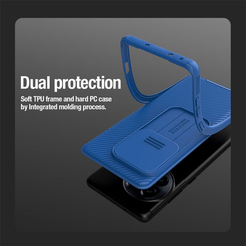 NILLKIN CamShield Pro Series For OnePlus Ace 2 Pro 5G Case Slide Camera Lid PC+TPU Phone Cover
